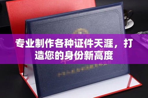 芦淞专业制作各种证件天涯，打造您的身份新高度